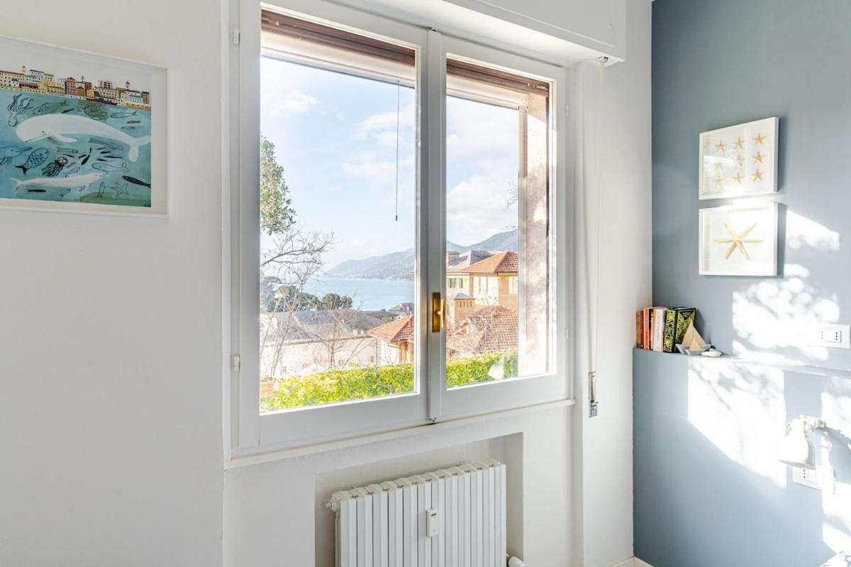 Sea View Apartment With Private Garden Camogli Dış mekan fotoğraf