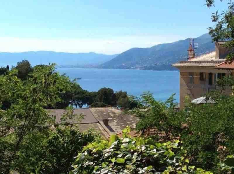 Sea View Apartment With Private Garden Camogli Dış mekan fotoğraf